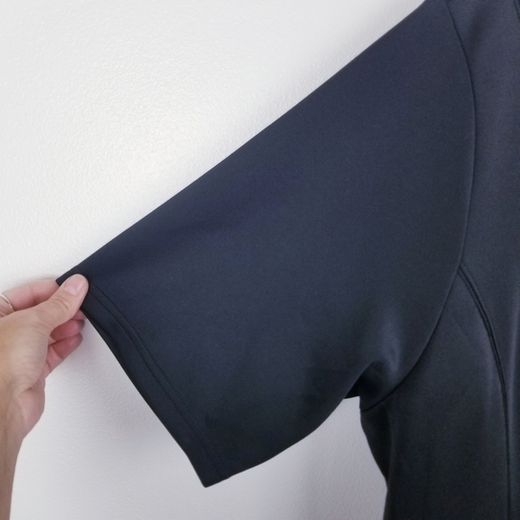 Torrid Fluted Fit & Flare Mini Dress Scuba Black NWT - Picture 10 of 13